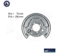 AIC 58833 Splash Panel, brake disc for TOYOTA