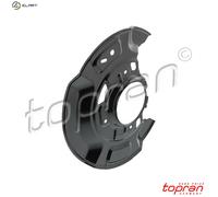 SPLASH GUARD BRAKE DISC 601 304 FOR TOYOTA 1KR-FE 1.0L 3cyl YARIS 1NR-FE 1.3L