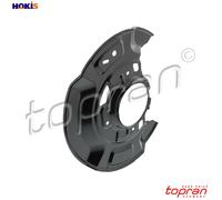 SPLASH GUARD BRAKE DISC 601 304 FOR TOYOTA 1KR-FE 1.0L 3cyl YARIS 1NR-FE 1.3L