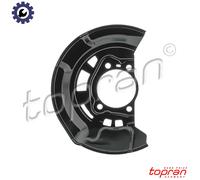 SPLASH GUARD BRAKE DISC 601 655 FOR TOYOTA COROLLA GRAND/PRIUS/+ AURIS RAV/4
