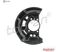 SPLASH GUARD BRAKE DISC 601 655 FOR TOYOTA COROLLA GRAND/PRIUS/+ AURIS RAV/4