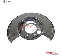 METZGER 6115007 Splash Panel, brake disc