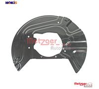 METZGER 6115040 Brake disc backing plate
