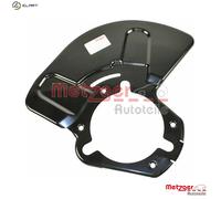 METZGER 6115049 Brake disc backing plate