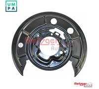 METZGER 6115103 Splash Panel, brake disc