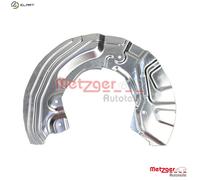 METZGER 6115151 Brake disc backing plate