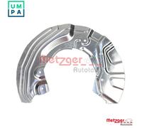 METZGER 6115151 Brake disc backing plate
