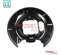 METZGER 6115258 Splash Panel, brake disc