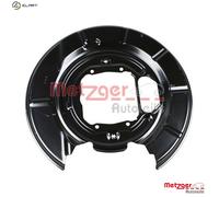 METZGER 6115258 Splash Panel, brake disc