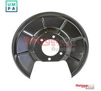 METZGER 6115262 Brake disc backing plate