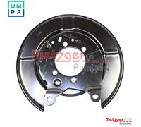 METZGER 6115276 Splash Panel, brake disc