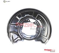 Original Metzger Splash Plate Brake Disc 6115283 for Mercedes-Benz