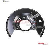 METZGER 6115300 Splash Panel, brake disc