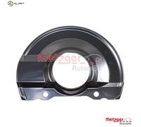 METZGER 6115516 Splash Panel, brake disc