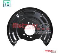 METZGER 6115595 Brake disc backing plate
