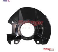 Fits METZGER 6115663 SPLASH PANEL, BRAKE DISC