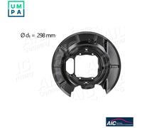 SPLASH GUARD BRAKE DISC 71363 FOR BMW M47D20 2.0L 4cyl 5 E39 M51D25 M57D25 2.5L