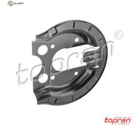 SPLASH GUARD BRAKE DISC 724 163 FOR PEUGEOT 307/SW/Break/CC 308 CITROEN 1.4L 307