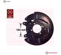 Klokkerholm Brake Disc Cover 8116875 Rear Axle Left for Toyota Celica Coupe