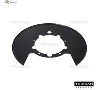 Rear Brake Disc Splash Panel TRISCAN Fits IVECO Daily IV VI 09-21 46391458