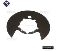 TRISCAN Brake Disc Backing Plate 8125 15208 – Rear Axle, Cataphoretically Primed, for IVECO
