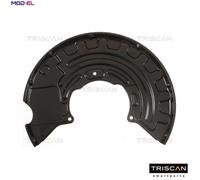 TRISCAN 8125 29128 Brake disc backing plate