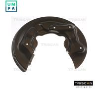Triscan Brake Disc Cover 8125 29273 Rear Axle Right Cataphoretically Primed