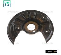 Triscan Brake Disc Backing Plate 8125 29275 – Cataphoretically Primed, Rear Axle Right