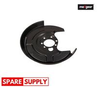 SPLASH GUARD, BRAKE DISC FOR AUDI 80 A4 MAXGEAR 19-3580 FITS REAR AXLE LEFT