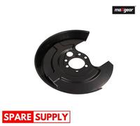 SPLASH GUARD, BRAKE DISC FOR AUDI 80 A4 MAXGEAR 19-3581 FITS REAR AXLE RIGHT