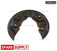 SPLASH GUARD, BRAKE DISC FOR AUDI A3 Q2 TRISCAN 8125 29277 FITS REAR AXLE RIGHT
