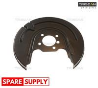 SPLASH GUARD, BRAKE DISC FOR AUDI A3 Q2 TRISCAN 8125 29278 FITS REAR AXLE LEFT