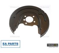 Splash Guard, brake disc for AUDI A3 Q2 TRISCAN 8125 29279 fits Front Axle Left