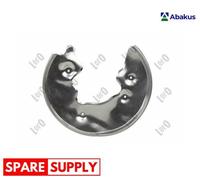 SPLASH GUARD, BRAKE DISC FOR AUDI A4 A5 A6 ABAKUS 131-07-701 FITS REAR AXLE LEFT