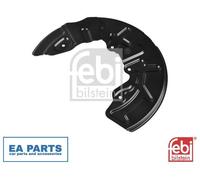 Splash Guard, brake disc for AUDI A4 FEBI BILSTEIN 174902 fits Front Axle Left