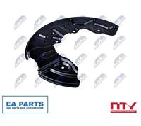 Splash Guard, brake disc for AUDI A4 NTY HTO-AU-010 fits Front Axle Left