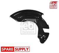 SPLASH GUARD, BRAKE DISC FOR AUDI A6 FEBI BILSTEIN 175284 FITS FRONT AXLE LEFT