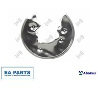 Splash Guard, brake disc for AUDI Q5 ABAKUS 131-07-701 fits Rear Axle Left