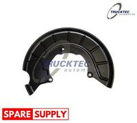 SPLASH GUARD, BRAKE DISC FOR AUDI SEAT SKODA TRUCKTEC AUTOMOTIVE 07.35.338