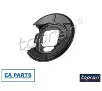 Splash Guard, brake disc for BMW E39 TOPRAN 503 349 fits Rear Axle Left NEW