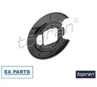 Splash Guard, brake disc for BMW E39 TOPRAN 503 352 fits Rear Axle Right NEW