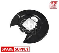SPLASH GUARD, BRAKE DISC FOR BMW E53 FEBI BILSTEIN 174965 FITS REAR AXLE RIGHT