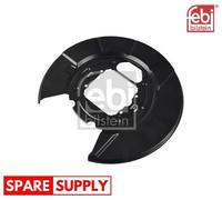 SPLASH GUARD, BRAKE DISC FOR BMW E53 FEBI BILSTEIN 174965 FITS REAR AXLE RIGHT