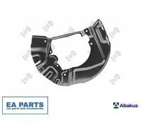 Splash Guard, brake disc for BMW E60 ABAKUS 131-07-156 fits Front Axle Right