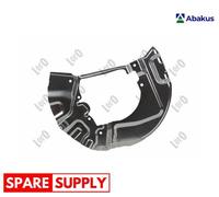 SPLASH GUARD, BRAKE DISC FOR BMW E60 E61 ABAKUS 131-07-156 FITS FRONT AXLE RIGHT