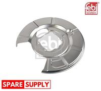 SPLASH GUARD, BRAKE DISC FOR BMW E60 FEBI BILSTEIN 174922 FITS REAR AXLE LEFT