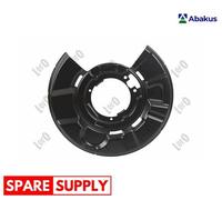 SPLASH GUARD, BRAKE DISC FOR BMW E81 E87 ABAKUS 131-07-677 FITS REAR AXLE LEFT