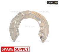 SPLASH GUARD, BRAKE DISC FOR BMW E81 E87 TRISCAN 8125 11106 FITS FRONT AXLE LEFT