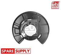 SPLASH GUARD, BRAKE DISC FOR BMW E81 FEBI BILSTEIN 185935 FITS REAR AXLE LEFT