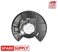 SPLASH GUARD, BRAKE DISC FOR BMW E81 FEBI BILSTEIN 185935 FITS REAR AXLE LEFT